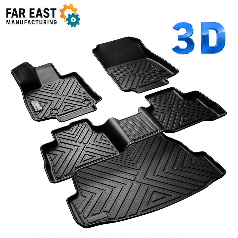 کفپوش خودرو TPE 3D